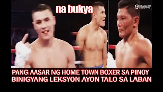 PANG AASAR NG UNDEFEATED BOXER SA PINOY BINIGYAN NG LEKSYON!