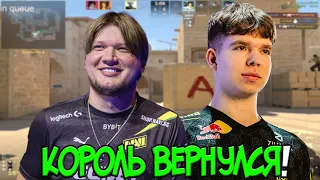 СИМПЛ ПОКАЗАЛ КОРОЛЕВСКИЙ АИМ // S1MPLE ВМЕСТЕ HEADTR1CK ИГРАЮТ НА FACEIT // CS2