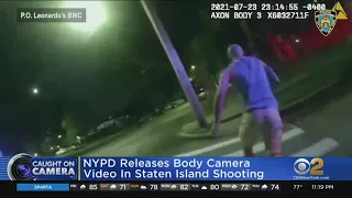 NYPD Releases Body Camera Video In Staten Island Shooting