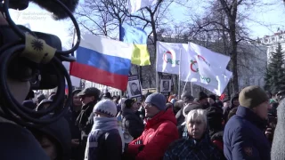 Moscow March Commemorates Slain Kremlin Critic Nemtsov