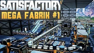 SATISFACTORY MEGA FABRIK #1 Satisfactory Deutsch German Gameplay #11