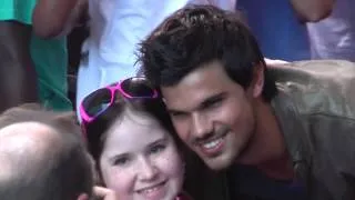 Taylor Lautner at Movie Premier