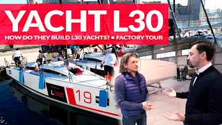 Как строят парусные яхты L30? • Экскурсия по фабрике | How do they build L30 yachts? • Factory Tour