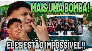 "NÃO LIGO" - Raffé / Jhowzin / Chefin / Racovi / Bren (REACT/REAÇÃO)😮🎶