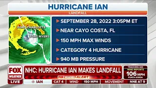 Hurricane Ian Makes Landfall In Southwestern Florida As Category 4 Storm