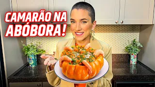 CAMARÃO NA ABOBORA - COZINHA INTUITIVA