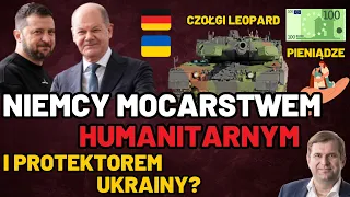 Niemcy humanitarnym supermocarstwem i promotorem Ukrainy, Polska "proputinowskim warchołem Europy"?