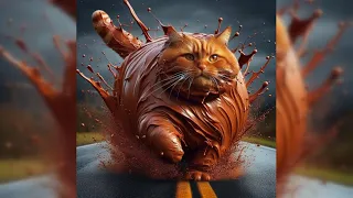 Will he remain a chocolate cat forever? 🙀
