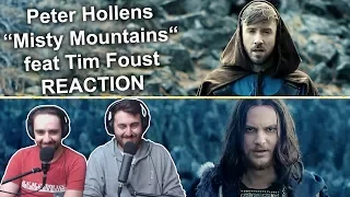 Singers Reaction/Review to "Peter Hollens - Misty Mountains feat. Tim Foust"