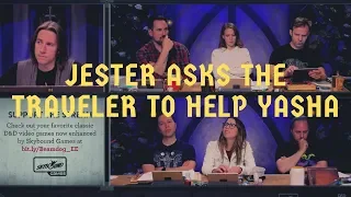 Jester Asks The Traveler to Help Yasha