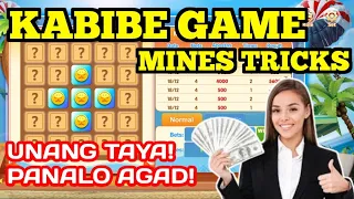 KABIBE GAME MINES TRICKS | EASY WIN SA TRICKS NA ITO!