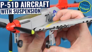 Suspension for Aircraft? P-51D with Great Stand - Quan Guan 100278  (Speed Build Review)