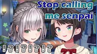 Subaru wants Noel to stop calling her senpai [hololive/ENG Sub]