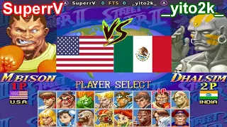 Super Street Fighter II X: Grand Master Challenge - SuperrV vs _yito2k_ FT5