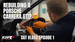 We rebuilt a Porsche Carrera GT so you don't have to! - CGT Vlogs Ep. 1