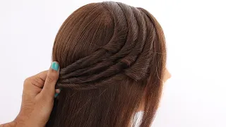 3 incredible hairstyle for wedding guest | hairstyle for open hair | new hairstyle
