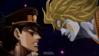 Jotaro beat up Heaven Ascension DIO! w/ Jotaro theme epic remix