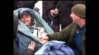 International Space Station Expedition 41 Astronaut Crew Lands Safely in Kazakhstan