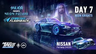 Need For Speed: No Limits | Nissan Fairlady 240ZG (Neon Future - Day 7 | Neon Knights) - Flashback