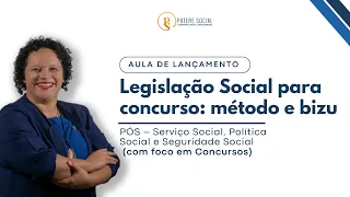 Legislação Social para concurso: método e bizu