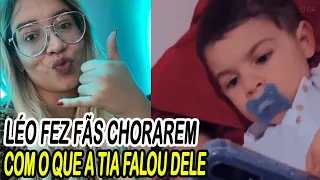 😭LÉO FILHO DE MARÍLIA MENDONÇA FEZ ALGO QUE SURPREENDE O PAPAI, A TIA FALA DO MENINO E EMOCIONA FÃS