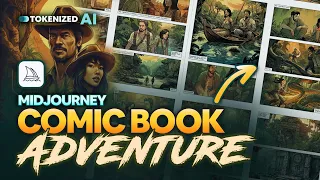 I Created a Midjourney COMIC BOOK: "Treasures Beyond Gold"