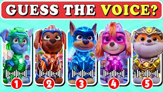 Guess the Paw Patrol Characters by Their Voice ??? || Tun Quiz