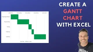 Excel Gantt Chart with Start and End Dates