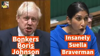 Insanely Suella Braverman & Boris Johnson, Are Really Just Sick?
