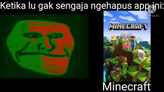 Ketika lu gak sengaja ngehapus aplikasi/game ini - Mr. Incredible becoming Trollface bad ending