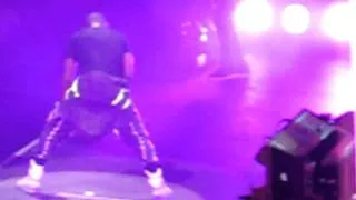 Tinie Tempah - Written in the Stars at O2 Tour Backstage view