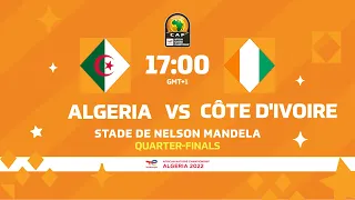 Algeria VS Cote d'ivoire - TotalEnergies CHAN2022 - Quarter-Finals