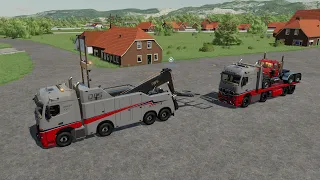 FS22 Mercedes Services Pack Farming Simulator 22 Mods