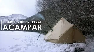 Claro que es legal Acampar o un Vivac en la Naturaleza | Consejos y Normativa Acampada Libre