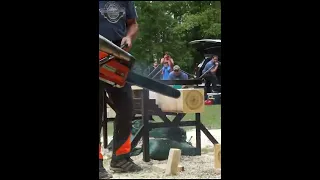 Crazy Fast Chainsaws #viral #shorts #race #chainsaw