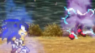 Dark Super Sonic VS Seelkadoom | Short Animation