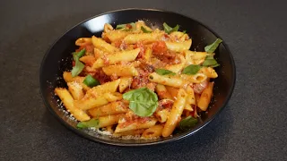 Guanciale vol.2 ja pasta Amatriciana