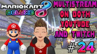 🏁 Mario Kart Deluxe 8 PART #24 🏁🌀 CHAOS Unleashed! Chatter Time Begins!🌀 Raising Money for Charity 💵