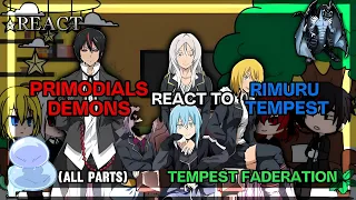 Primodials demons reach to rimuru