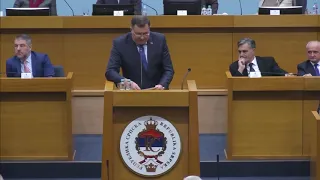 Milorad Dodik o NATO-u uz osmjeh (BN Televizija 2019)