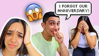 FORGOT OUR ANNIVERSARY PRANK ON GIRLFRIEND!! **she cried**