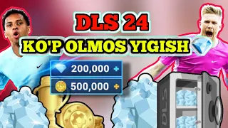 DLS 24 KOP OLMOS YIGISH 💎. DLS DA OLMOS OLISH SIRI 🔥. #DLS24