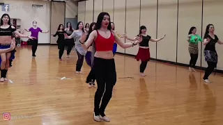 ALEX DELORA belly dance//technique class//TAIWAN 2018