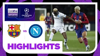 Barcelona v Napoli | Champions League 23/24 | Match Highlights