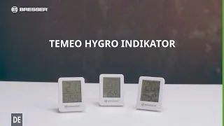 BRESSER Temeo Hygro Indikator 3er Set Thermo-/Hygrometer