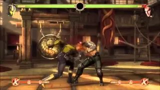 MK9- CYRAX COMBOS +TUTORIALS +SPECIAL ENDING