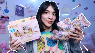 Calico Critters Unboxing(Sylvanian Families) ! + Setting Up New Room :)