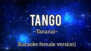 Tango - Tananai (karaoke female version)