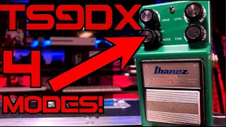 TS9DX Overdrive pedal demo and review