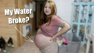 Early Signs of Labor??? (watch till the end) 38 Weeks Pregnancy Update | Urge to Push, Water Breaks?